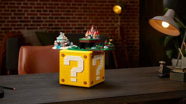 Super Mario 64 gets its own Lego set. 
