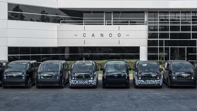 Image for article titled Canoo Is Now Being Investigated By The SEC