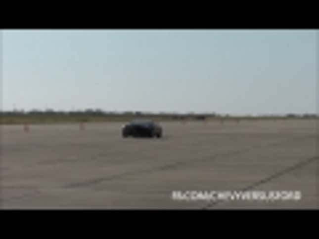 Watch A 2,000 HP Ford GT Destroy The Old Texas Mile Record At 278 MPH