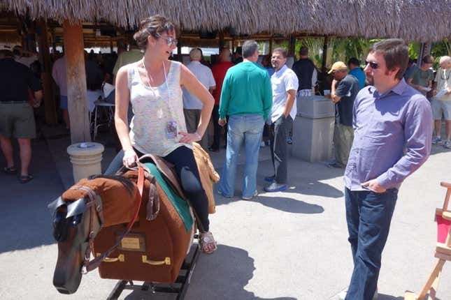 Image for article titled Can Dirtbags, Pretty Ladies, And Twitter Save Horse Racing?