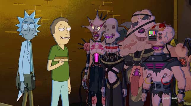 Image for article titled 10 Important Life Lessons From Rick and Morty Season 5