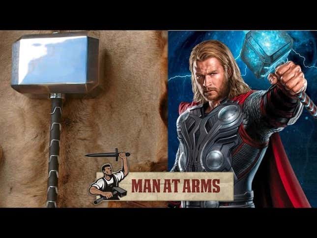 He Crafted Thor's Mighty Mjölnir, Then Smashed Stuff With It