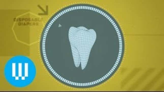 How Teeth Whitening Strips Attack Stains Like Tiny Spaceships