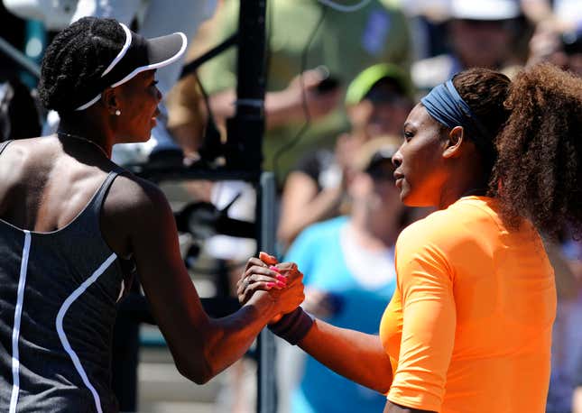 Image for article titled Two decades of the Williams sisters meeting across a tennis net, in photos