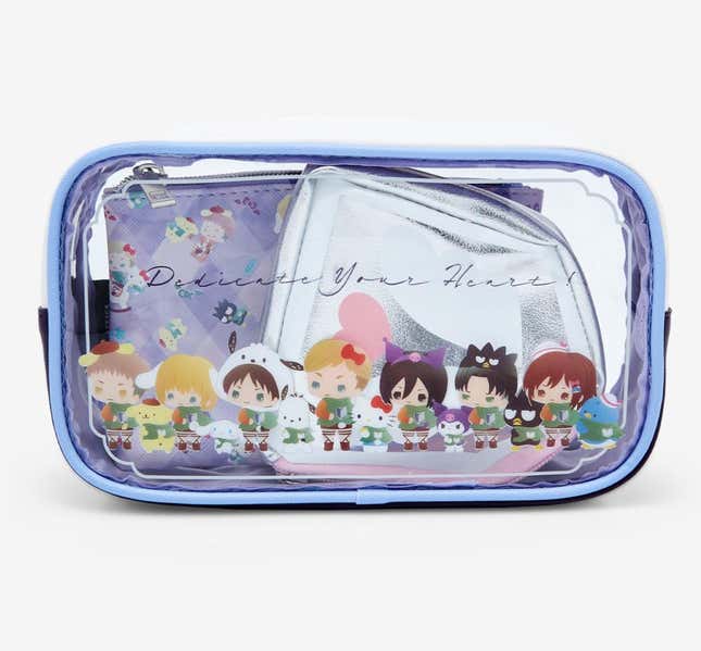 Image for nonfiction  titled Behold the Cuteness of BoxLunch&#39;s Hello Kitty and Attack connected  Titan Collab