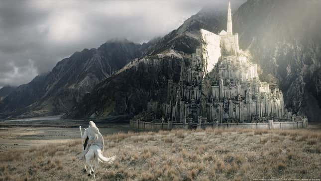 Imagen de la saga de películas de El Señor de los Anillos.