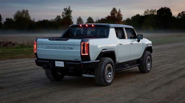 Image for article titled GM Wants to Sell the Hummer EV in Europe, Where You&#39;d Need a CDL to Drive It
