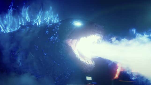 Godzilla on a rampage