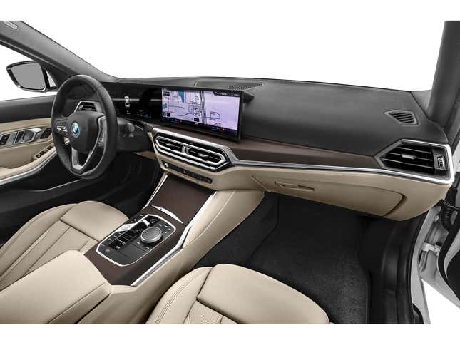 BMW 3 Series / 330e Plug-In Hybrid 2023. Passenger Dash