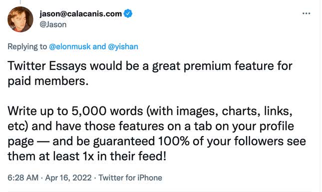 Image for article titled Read Elon Musk's Private Texts With Joe Rogan, Jack Dorsey, Larry Ellison, and More