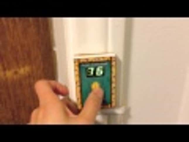 A Mario Coin Doorbell Grants Infinite Annoyance