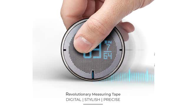 Image for article titled This Digital Tape Measure Can Remember 99 Measurements and Is $99