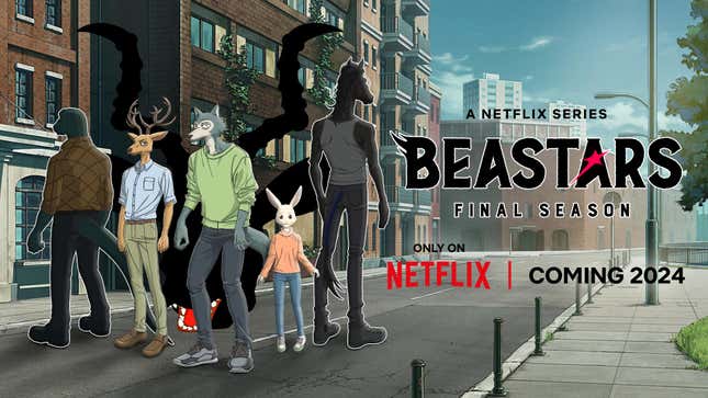 Beastars final season key art shows new character designs for the upcoming season.