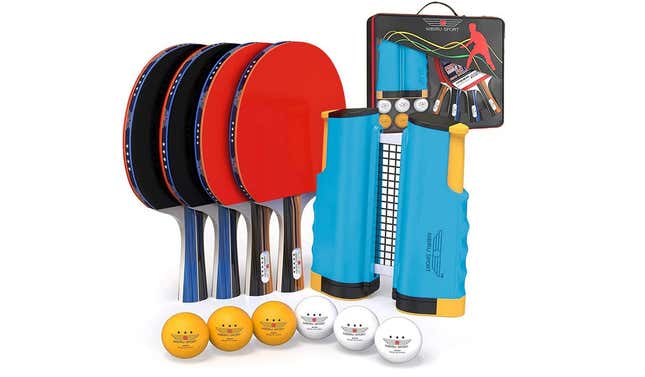 Nibiru Sport Ping Pong Set | $35 | Amazon