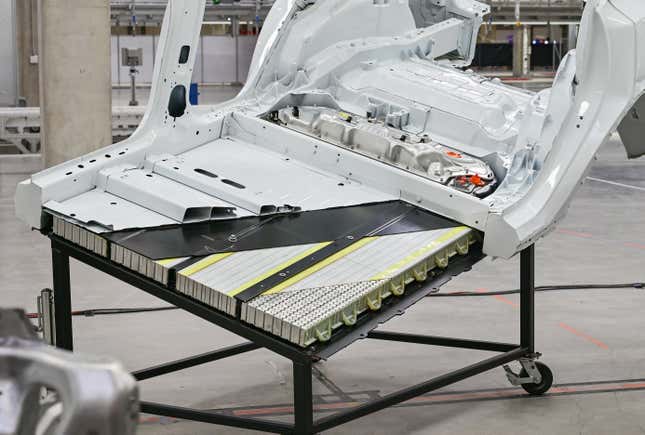 Image for article titled A Minor Crash Can Total an EV if the Battery Gets Even a Little Damage