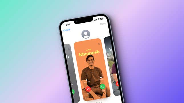 How to Make a Custom iPhone Contact Poster in iOS 17