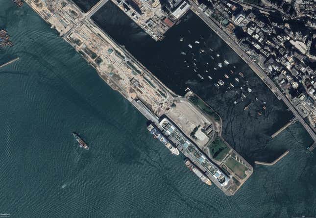 From airport terminal to cruise terminal; Hong Kong's Kai Tak airport