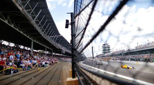 A fan's view of IMS during the Indy 500