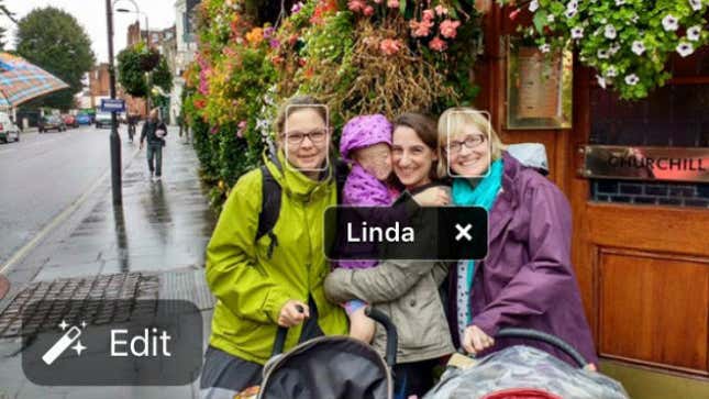 Linda’s my mom. I’m not Linda.