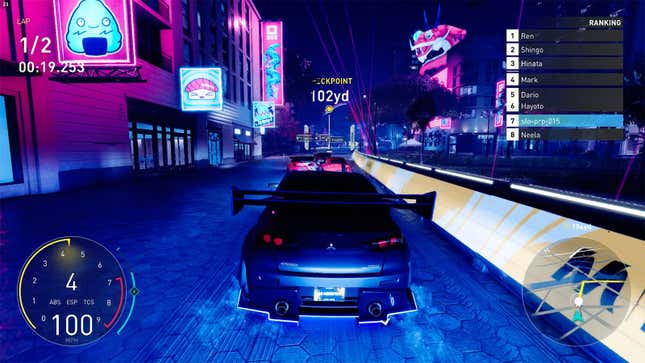 A screenshot captured of a race in The Crew Motorfest's "Made In Japan" series of events.