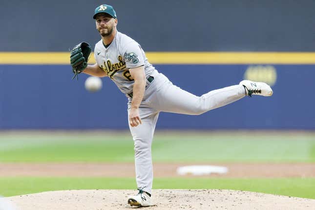 A's score early, beat Brewers for third straight win