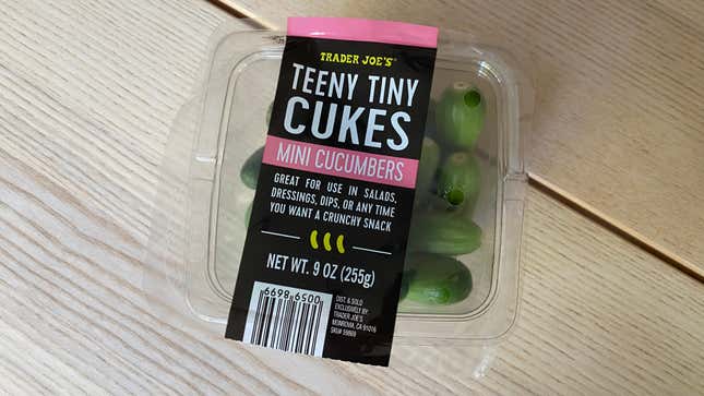 Trader Joe’s Teeny Tiny Cukes Mini Cucumbers