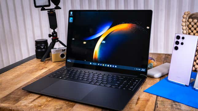 A photo of the Galaxy Book 3 Pro 