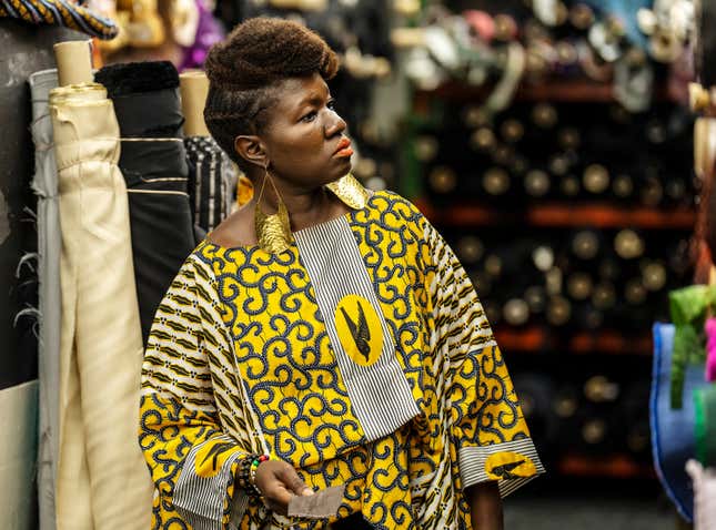 Image for article titled Project Runway&#39;s Korto Momolu on Presenting Her African Roots at NYFW