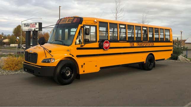 Image for article titled Alaska&#39;s First Electric School Bus Doesn&#39;t Stop, Even At 40 Below