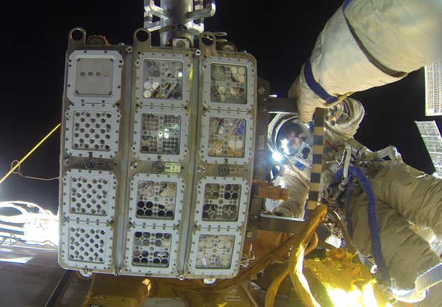 BIOMEX on the International Space Station.