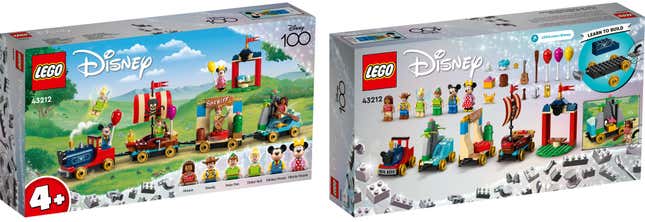 Image for article titled Lego&#39;s Disney 100 Collection Includes The Up Balloon House and a Robin Hood Fox Daddy Minifigure