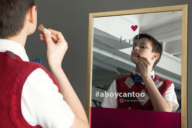 Image for article titled These photos give the phrase “a boy can do anything a girl can do” a whole new meaning