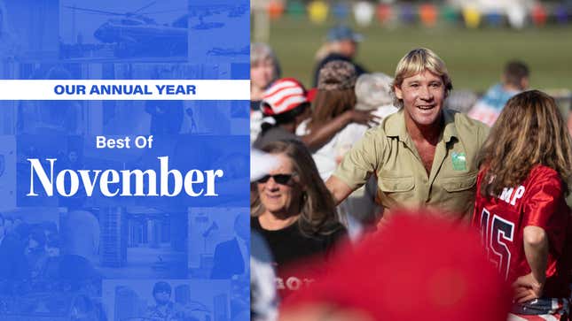 Image for article titled Our Annual Year: Best Of November