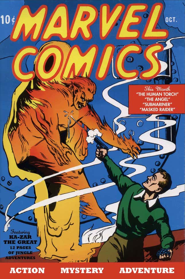 Imagen para el artículo titulado El primer cómic de Marvel acaba de venderse por más de 2 millones de dólares
