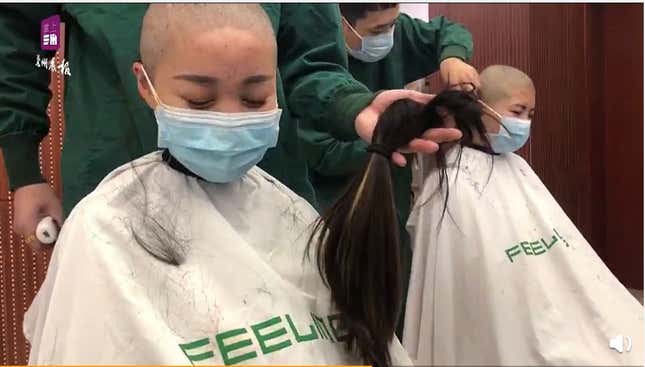 Chinese female nurses