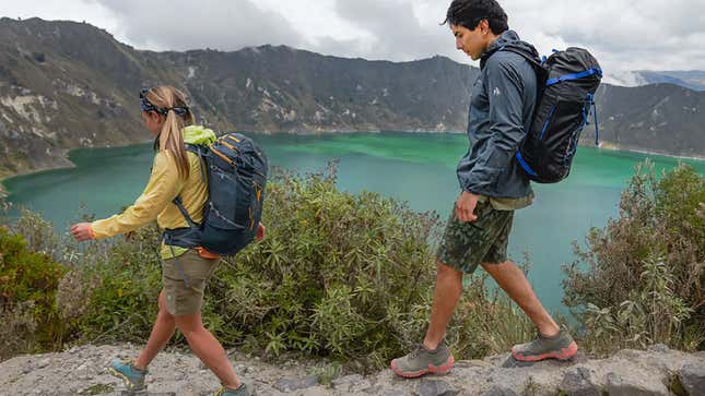 Take up to 50% off outdoorsy basics at Eddie Bauer.