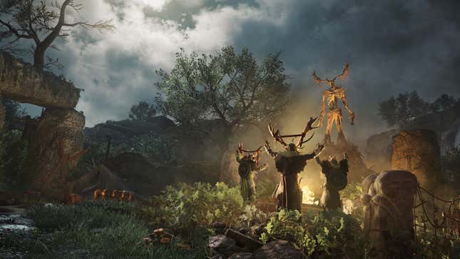 Imagen para el artículo titulado Cultos y reyes en Irlanda son una interesante excusa para volver a Assassin's Creed Valhalla