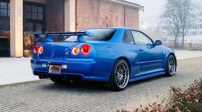 Image for article titled Fast and Furious 4 Nissan Skyline R34 GT-R Breaks Record at Auction