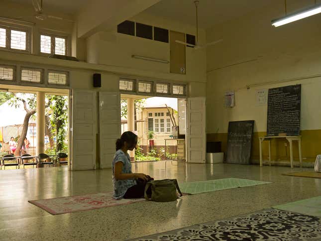 Image for article titled Where yoga is still about spirituality—not detox smoothies and perfect bodies