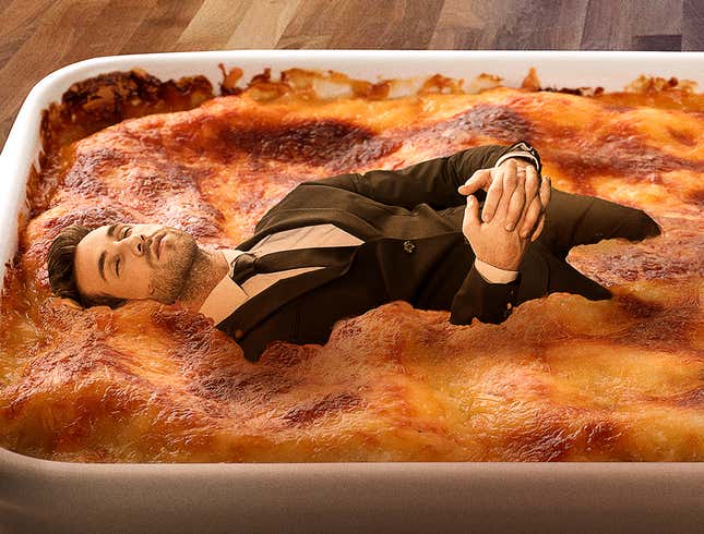 Image for article titled Report: More Italians Choosing Environmentally Friendly Option Of Being Baked Into Burial Lasagna