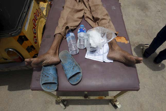 Image for article titled The Pakistani Taliban is blaming an electric company for more than a thousand heat wave deaths