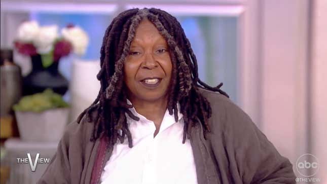 Image for article titled Here&#39;s Why Whoopi Goldberg Says Prince Harry, Meghan Markle Car Chase Story &#39;Just Doesn&#39;t Work&#39;