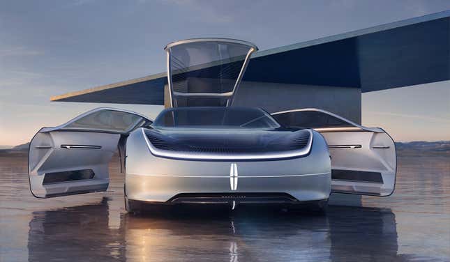 Image for article titled The Model L100 Concept Previews Lincoln's Next 100 Years