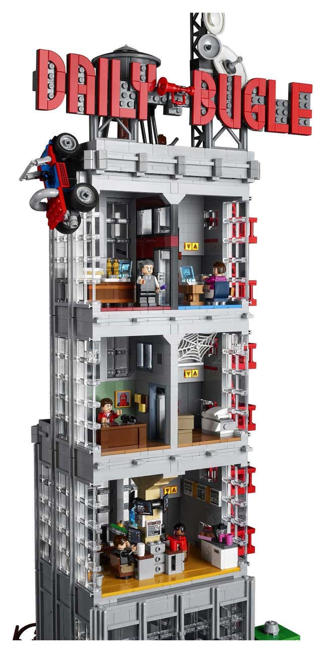 Imagen para el artículo titulado Así es el impresionante set de Lego de Spider-Man, el más grande de Marvel hasta la fecha