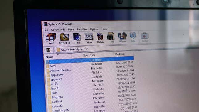 Image for article titled You Need to Update WinRAR Right Now