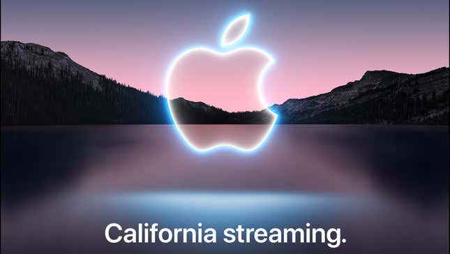 Image for article titled Here&#39;s How to Watch Apple&#39;s iPhone 13 Event—and What to Expect