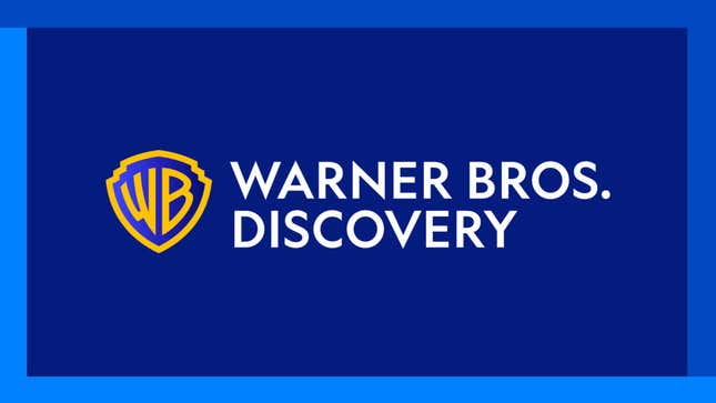 Logo for Warner Bros. Discovery.