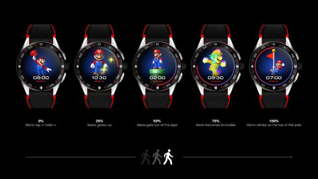 Imagen para el artículo titulado Tag Heuer saca un smartwatch de Super Mario que cuesta más de 2000 euros