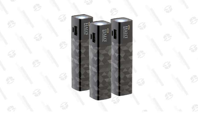 3-Pack: Halo Shine 3,000mAh 2-in-1 Flashlight Power Bank | $10 | Side Deal