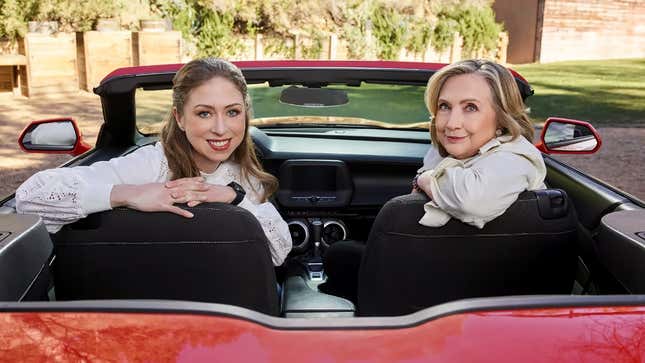 Image for article titled Best Moments From Hillary And Chelsea Clinton’s Apple TV Show ‘Gutsy’